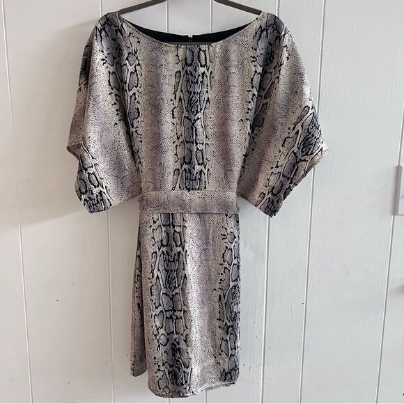BCBGMaxAzria Snakeskin Pattern Mini Dress - Picture 1 of 10